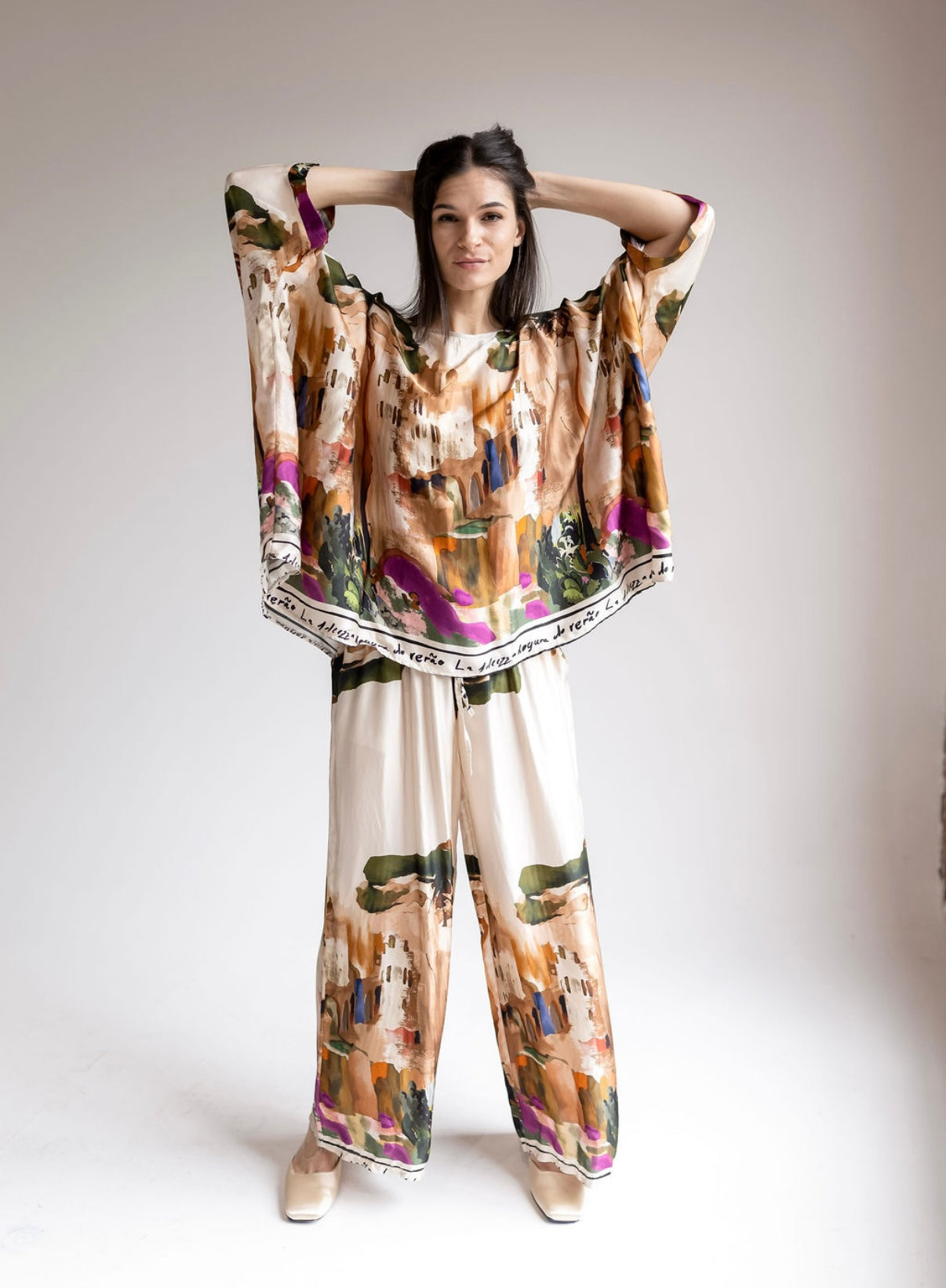Watercolor Abstract Tunic