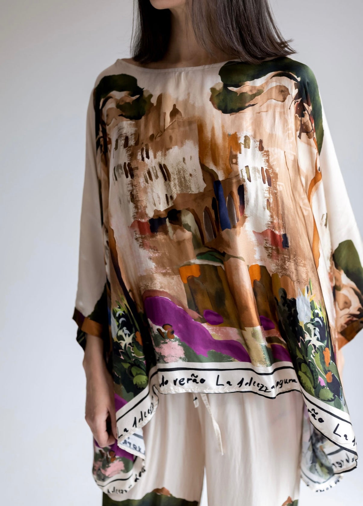 Watercolor Abstract Tunic