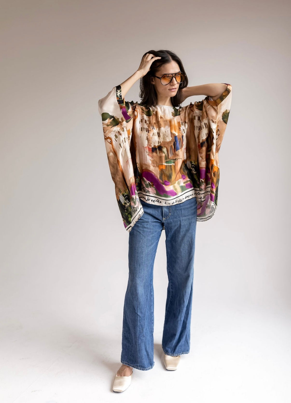 Watercolor Abstract Tunic
