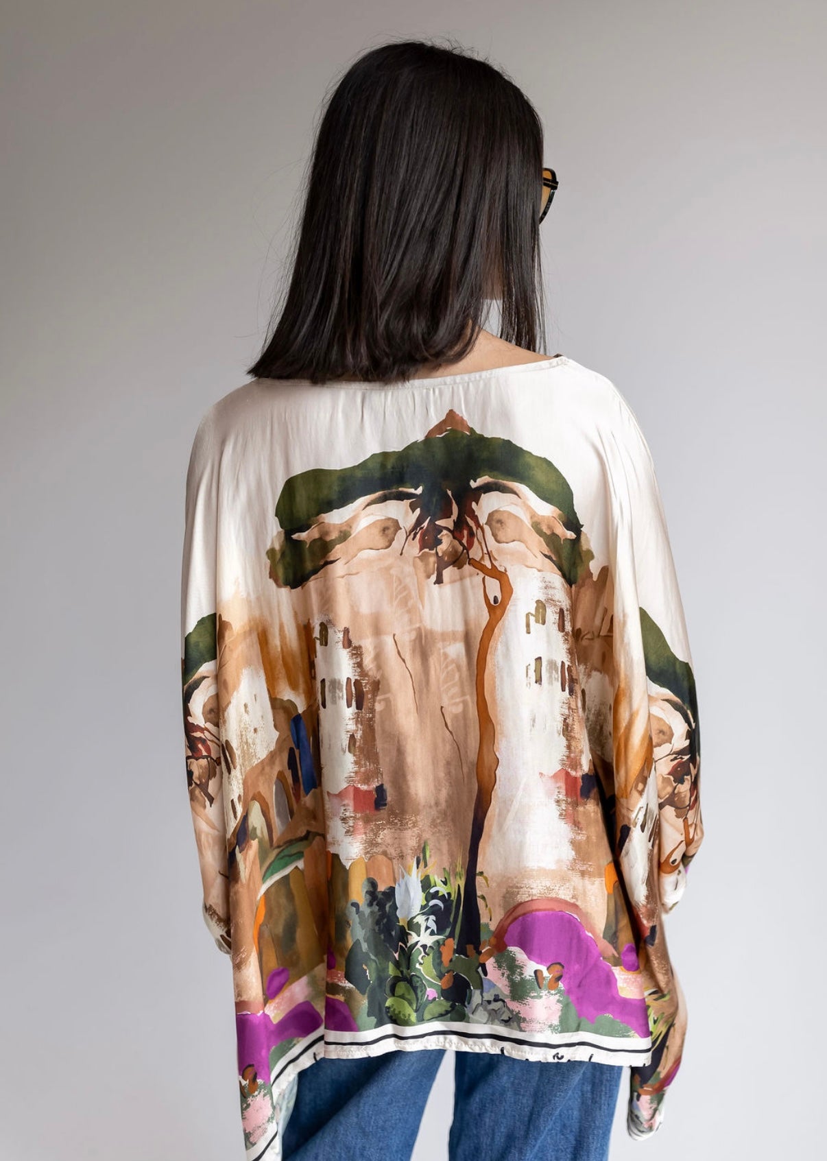 Watercolor Abstract Tunic