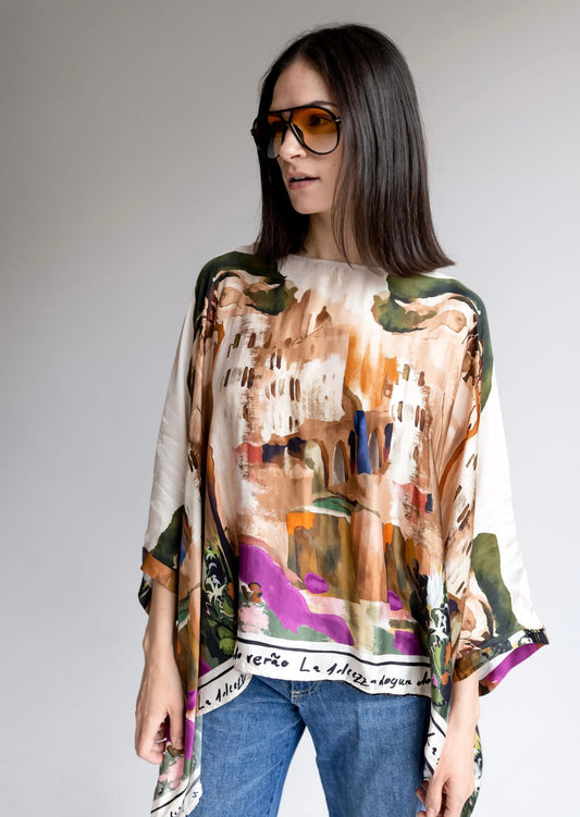 Watercolor Abstract Tunic