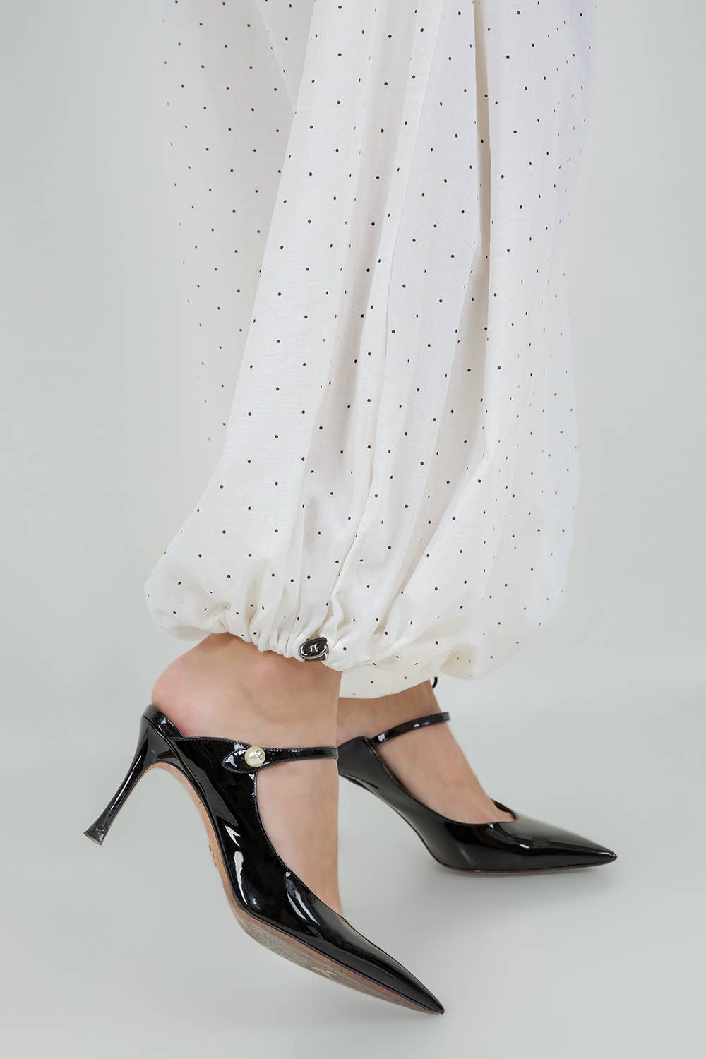 Micro Polka Dot Balloon pants