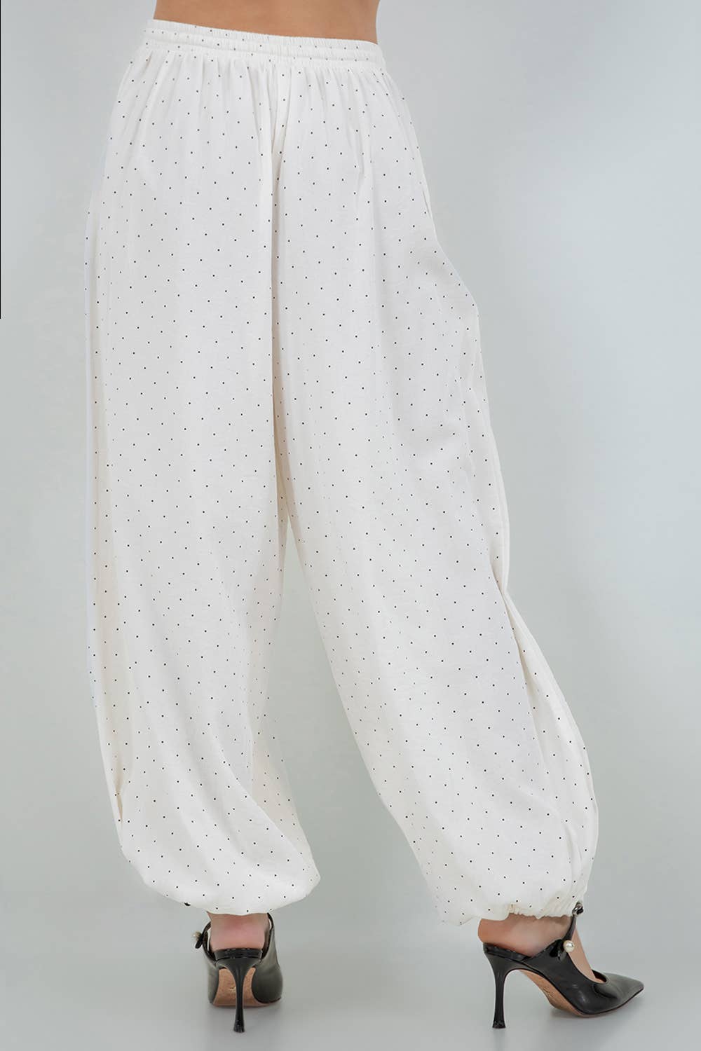 Micro Polka Dot Balloon pants