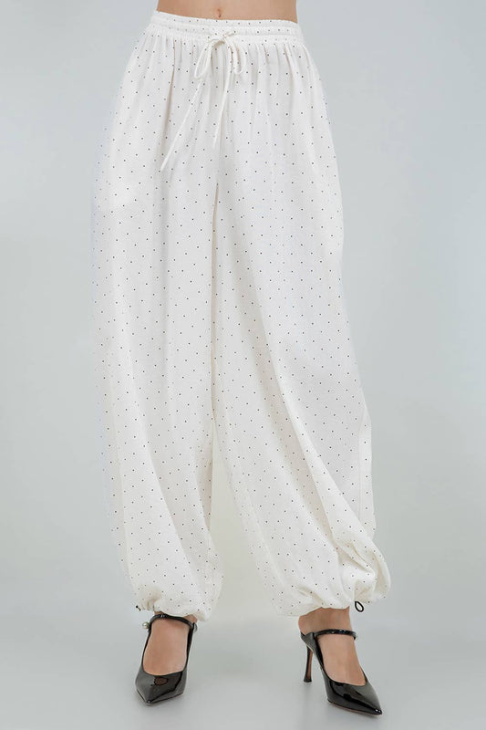 Micro Polka Dot Balloon pants