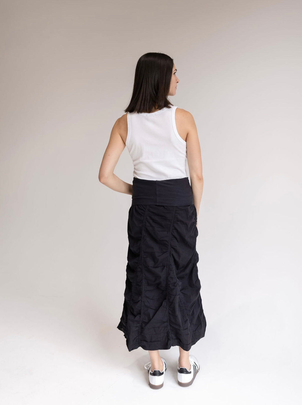 Ruched Peasant Skirt