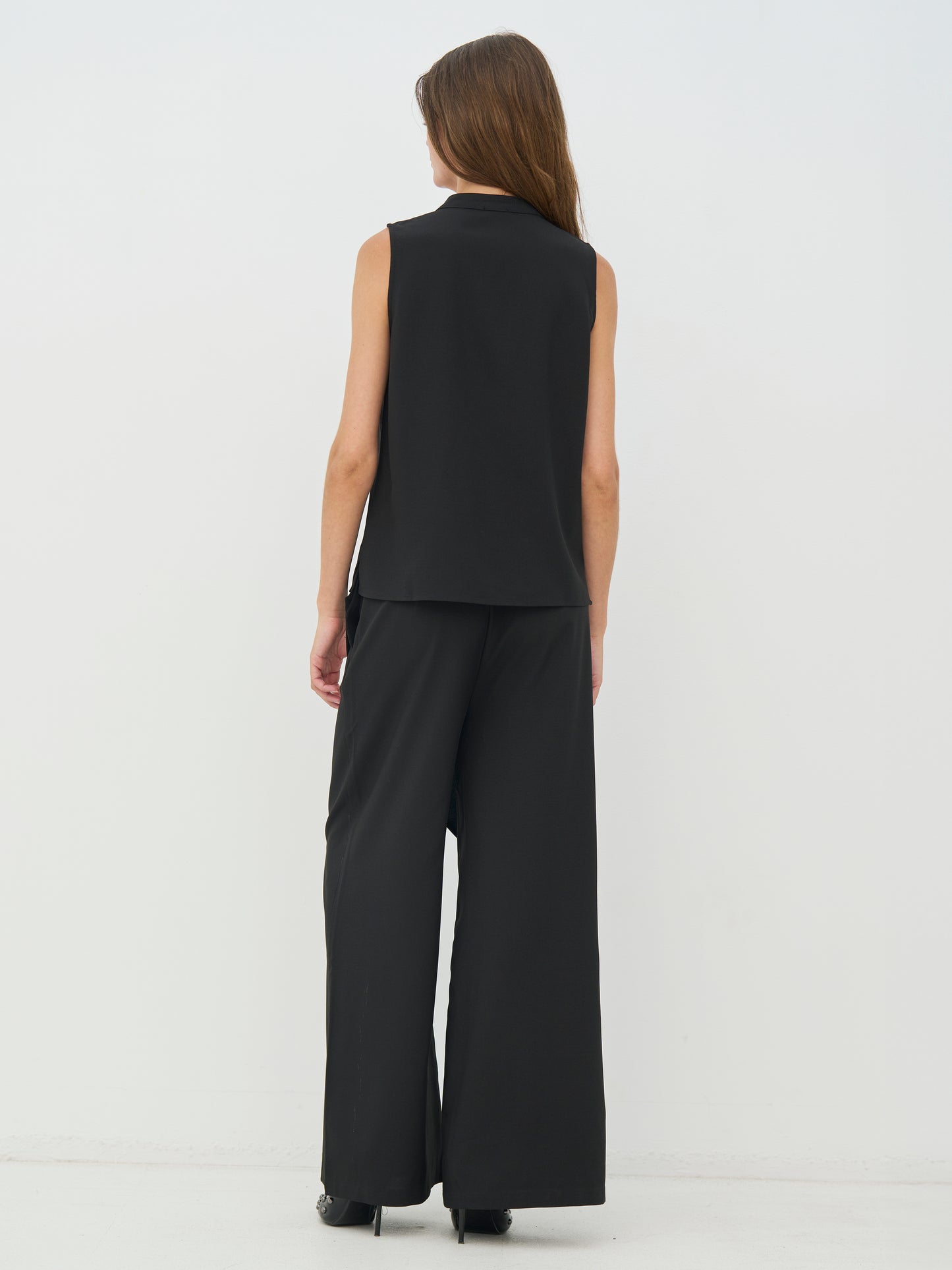 Black Crossover Trouser